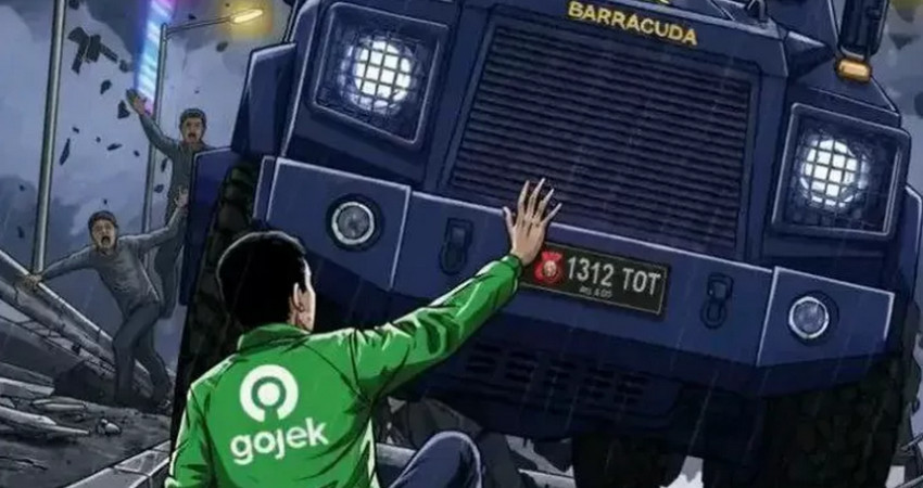Ojol yang menanggung Indonesia