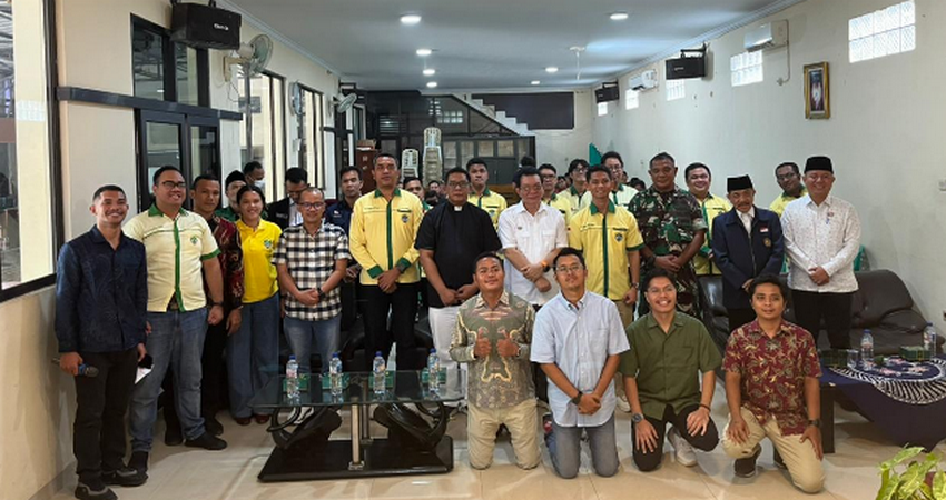Pelantikan Pemuda Katolik Komcab Lebak